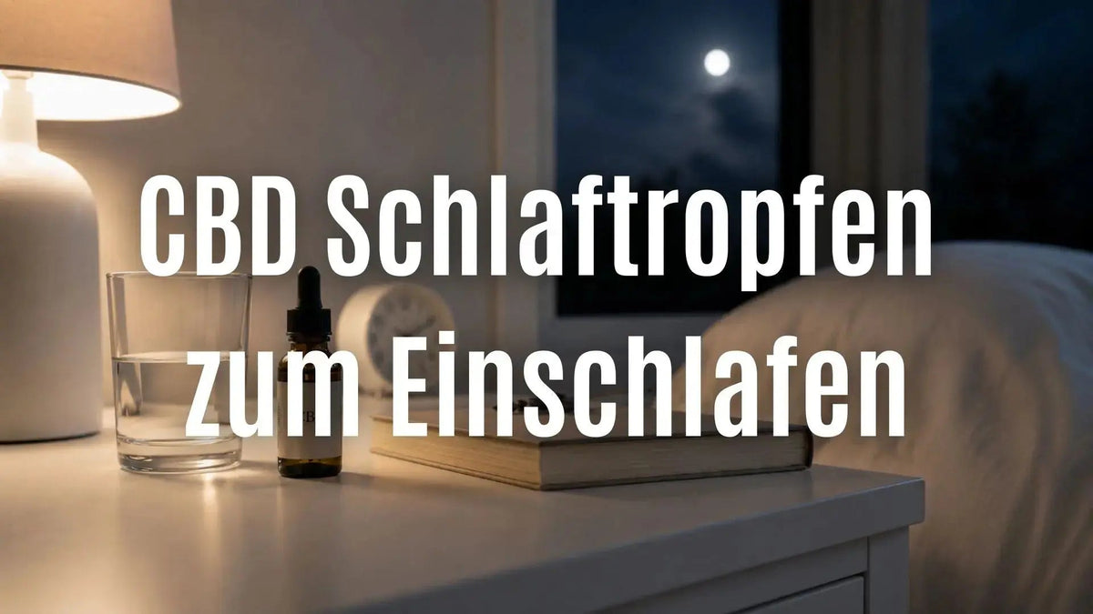 CBD Schlaftropfen zum Einschlafen: Wirkung, Anwendung und Grenzen CANNANA