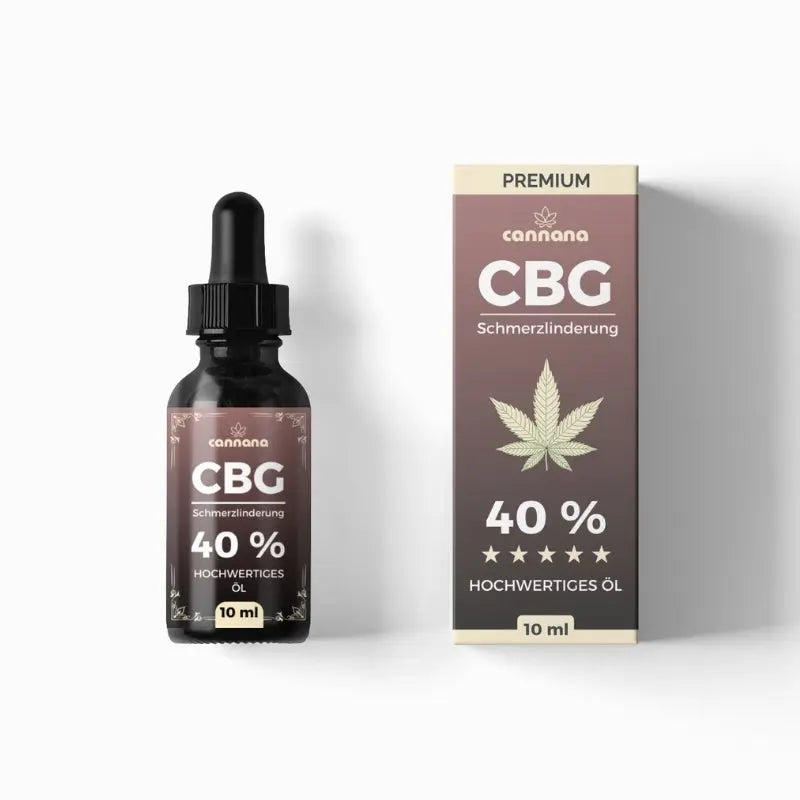 Cannana CBG Öl 40 % kaufen – Hochdosiertes Cannabinoid Öl aus Düsseldorf