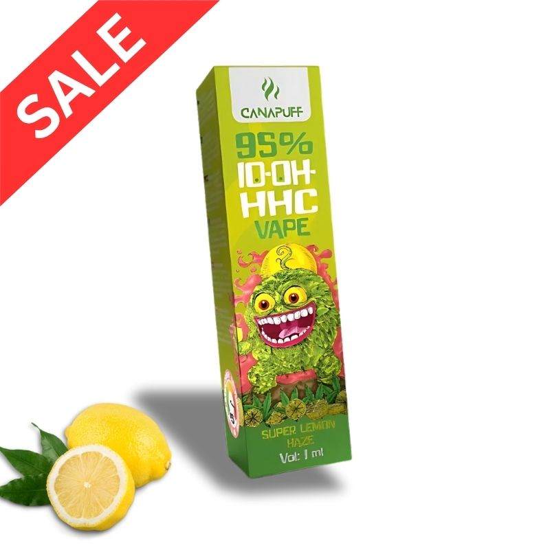 CanaPuff Vape | Super Lemon Haze, 10-OH 95 %, 1 ml