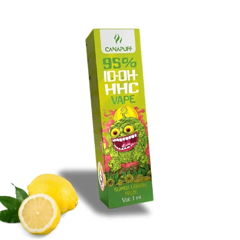 Canapuff Vape Super Lemon Haze 10-OH-HHC – 95 % Einwegvape kaufen in Düsseldorf