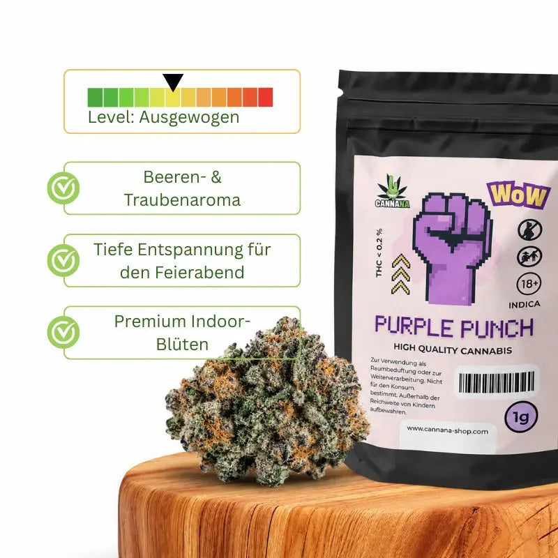 Purple Punch Blüten Produktinfos