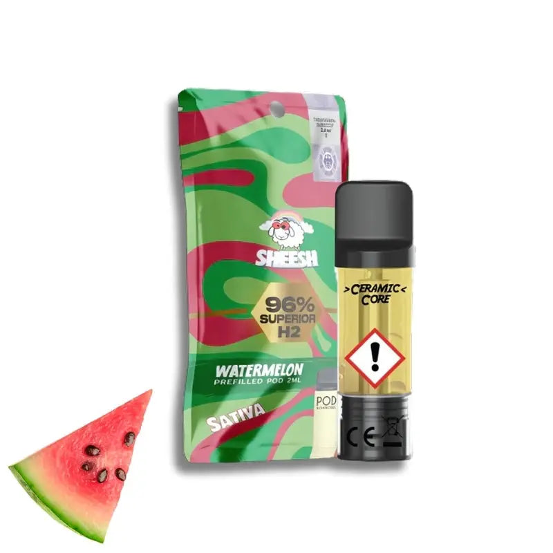 Sheesh Pod Watermelon Superior Blend – 1 ml legaler Vape Pod kaufen bei Cannana Düsseldorf