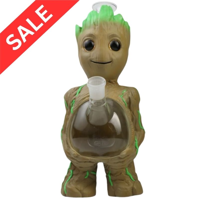 SALE Tree Bong aus PVC und Glas – Baumwesen-Design – Headshop Düsseldorf