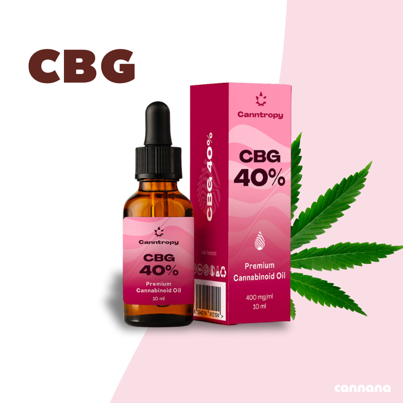 Canntropy CBG Premium Cannabinoidöl 40%