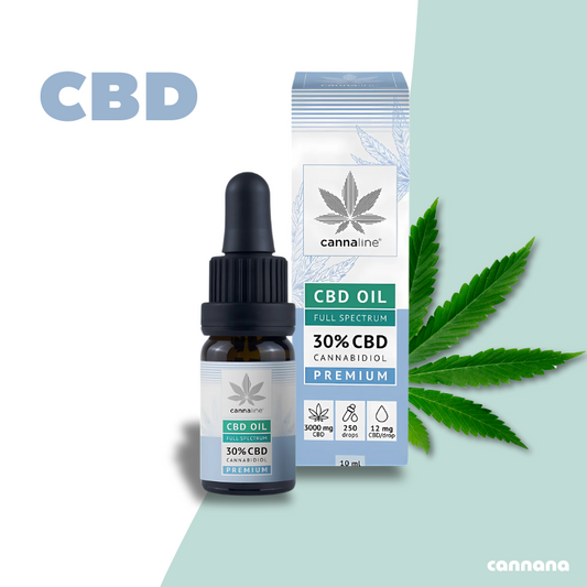 Cannaline CBD Vollspektrum Hanföl 30%