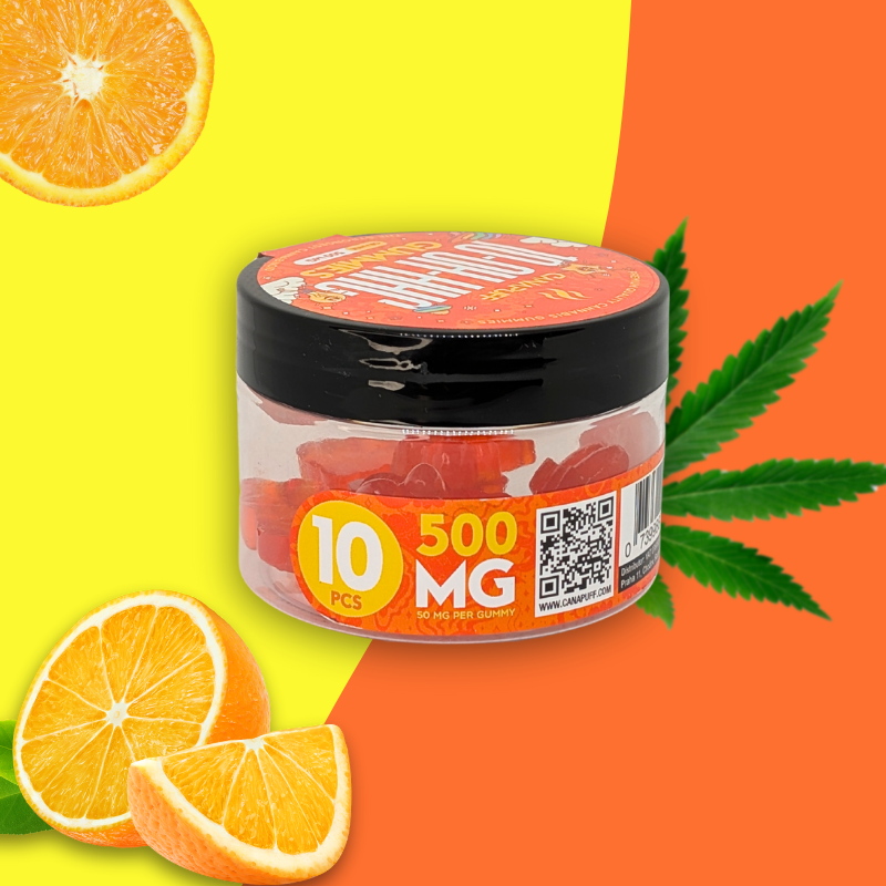 CanaPuff 10-O-H Gummies Orange