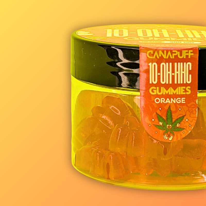 CanaPuff 10-O-H Gummies Orange