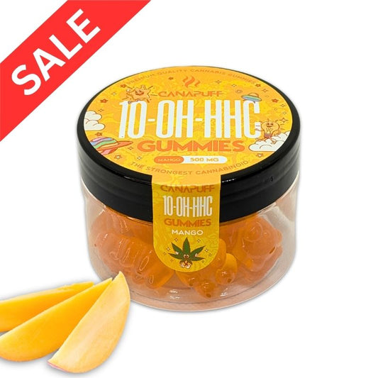 SALE - Canapuff 10-OH Gummies Mango – THC-freie Cannabis Edibles kaufen in Düsseldorf
