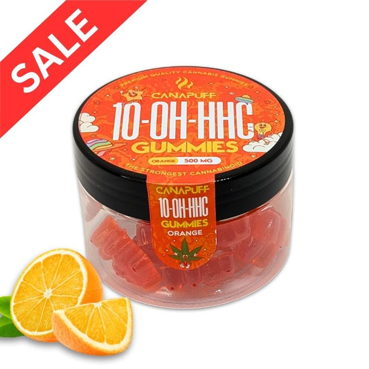 SALE - Canapuff 10-OH-HHC Gummies Orange Geschmack kaufen – Edibles bei Cannana Düsseldorf