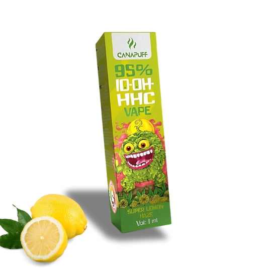 Canapuff Vape Super Lemon Haze 10-OH-HHC – 95 % Einwegvape kaufen in Düsseldorf