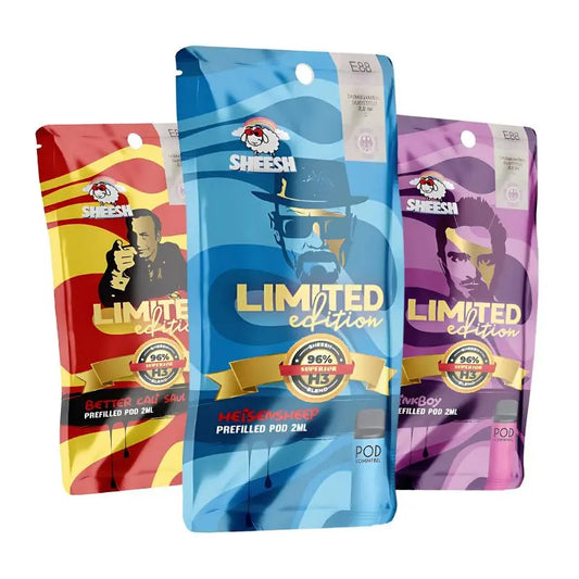 SHEESH POD H3 Limited Edition mit Verpackung – 2 ml Superior Blend
