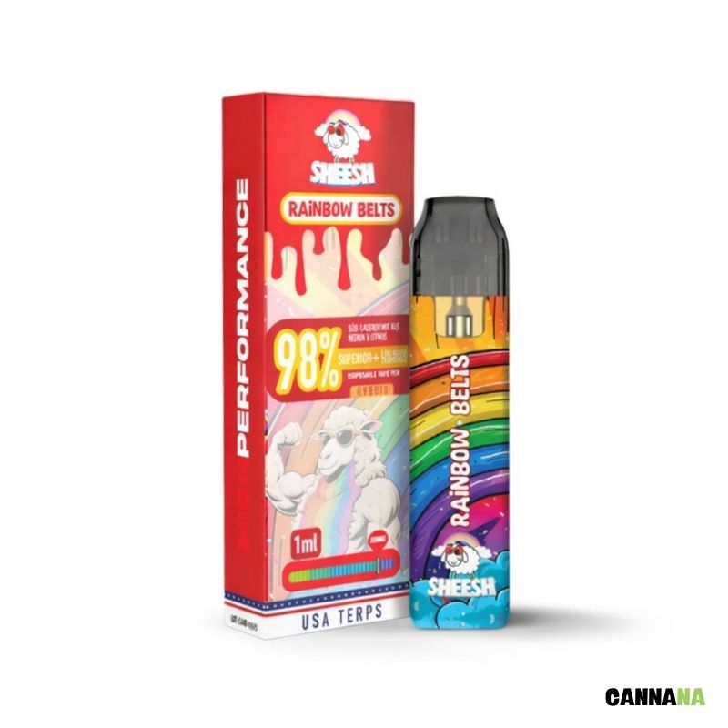 Sheesh Superior Vape 1ml - Rainbow Belts