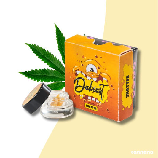 DABEAST CBD Extrakt - Shatter